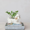 Stoneware Poodle Planter