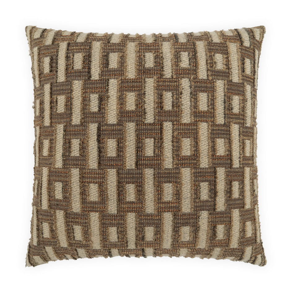 Decor pillow by DV Kap, Gilbert-Russet color, featuring soft fabric and stylish design for home decor.