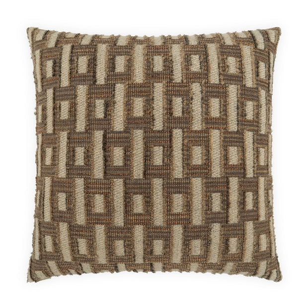 Decor pillow by DV Kap, Gilbert-Russet color, featuring soft fabric and stylish design for home decor.