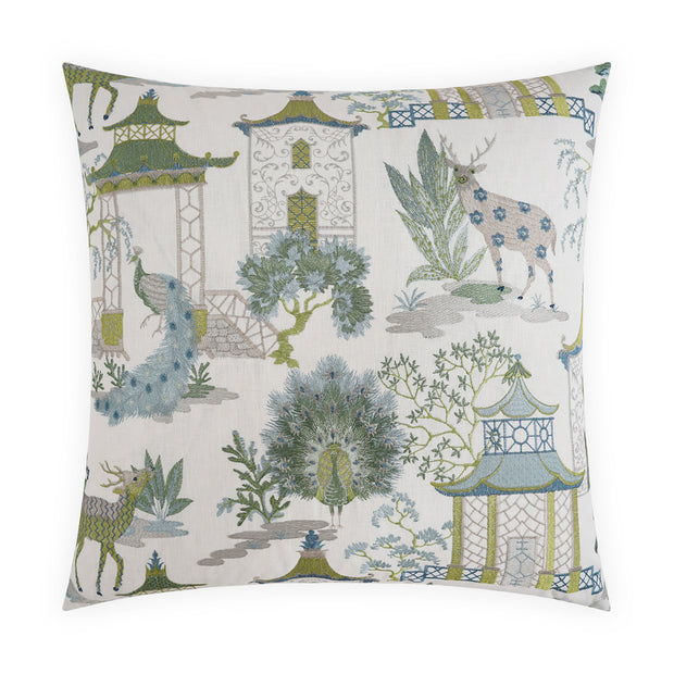 Decor pillow from DV Kap with a textured Pellhaven cover, ideal for home decor and adding comfort to sofas or beds.