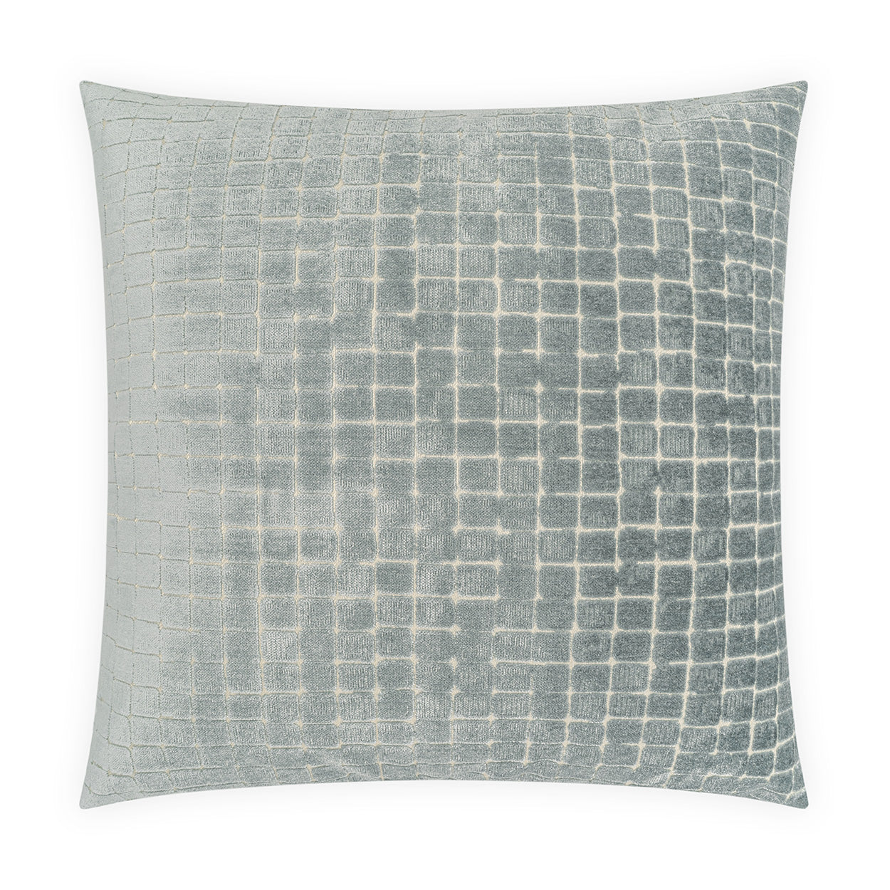 Decor pillow by DV Kap featuring a soft, mist-colored fabric with stylish stitching for a cozy home accent.
