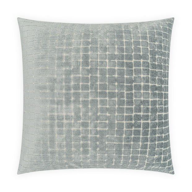 Decor pillow by DV Kap featuring a soft, mist-colored fabric with stylish stitching for a cozy home accent.