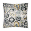 Decor pillow by DV Kap with a sleek, onyx-colored fabric and modern design, ideal for stylish home decor.