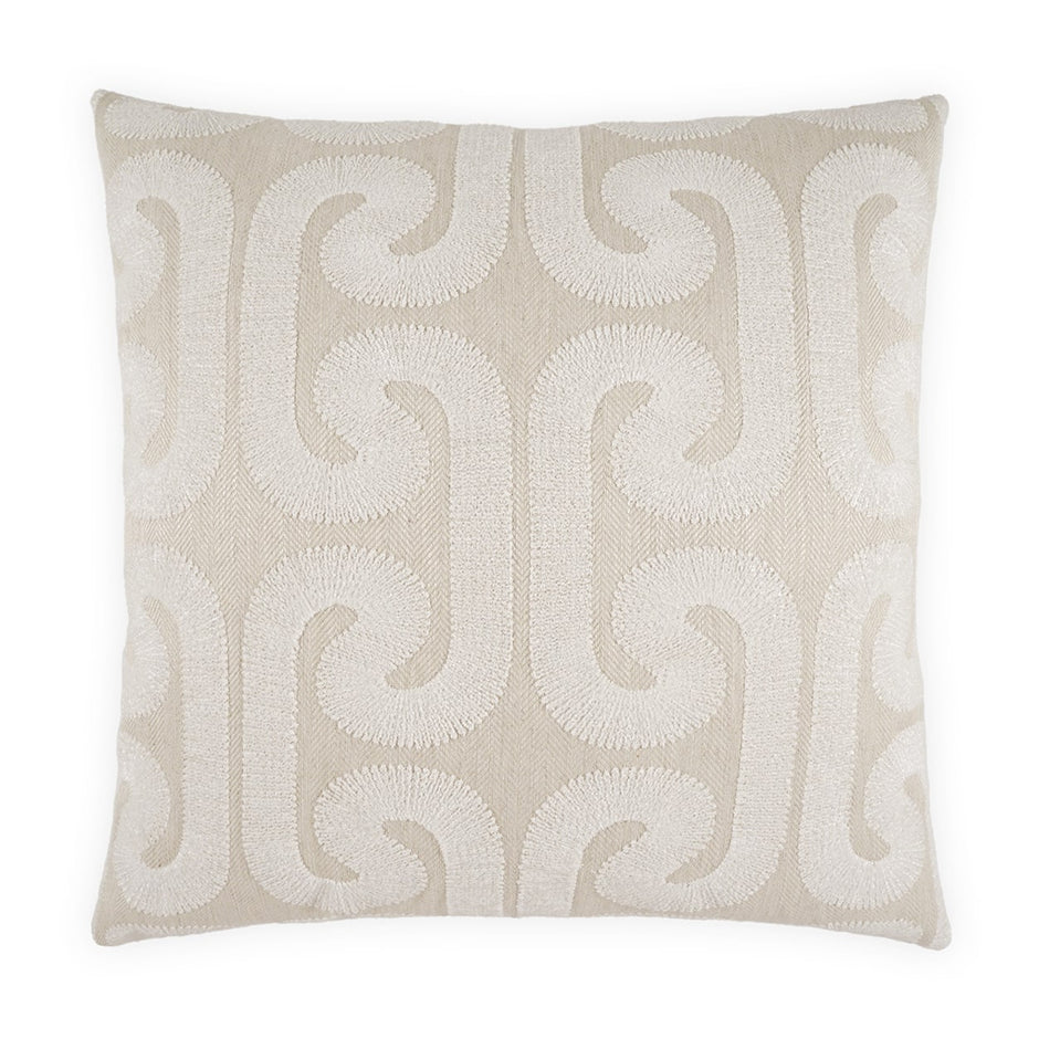 Decor pillow by DV Kap with a sky blue fabric and subtle pattern, ideal for home decor and added comfort.