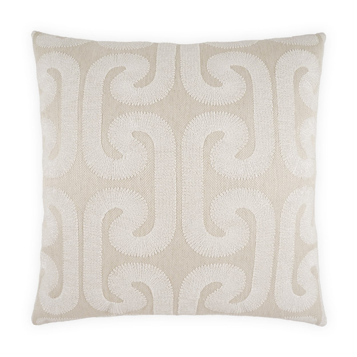 Decor pillow by DV Kap with a sky blue fabric and subtle pattern, ideal for home decor and added comfort.
