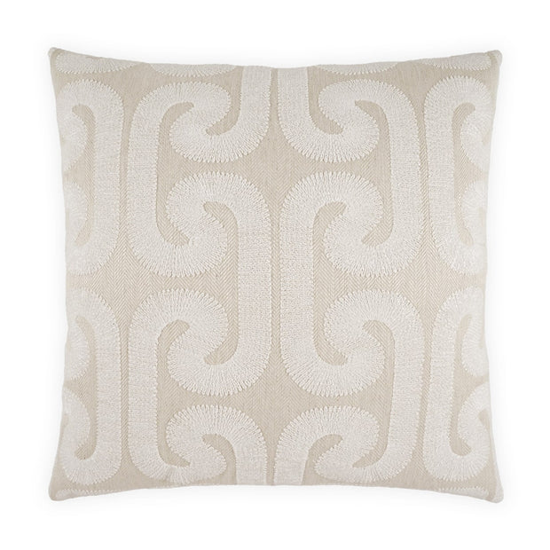 Decor pillow by DV Kap with a sky blue fabric and subtle pattern, ideal for home decor and added comfort.