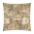 Decor pillow by DV Kap featuring a taupe Emberleaf design, perfect for home decor and adding a cozy touch to living spaces.