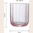 Flower Vintage Glass Stemless Highball