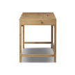 Four Hands Tula Oak Desk with clean lines and natural wood finish, ideal for modern office or home workspace.