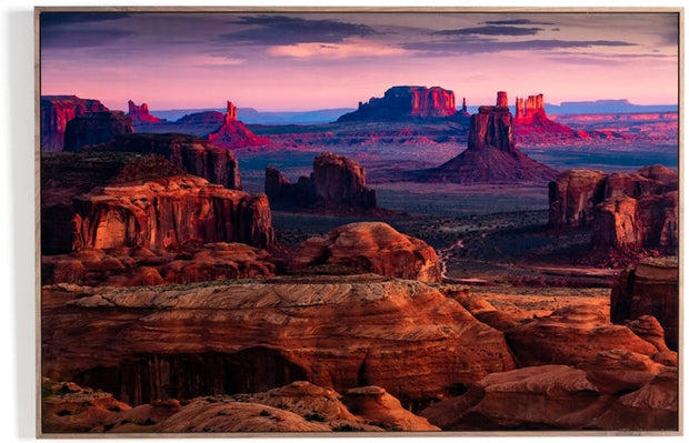 Pink Peaks Wall Art