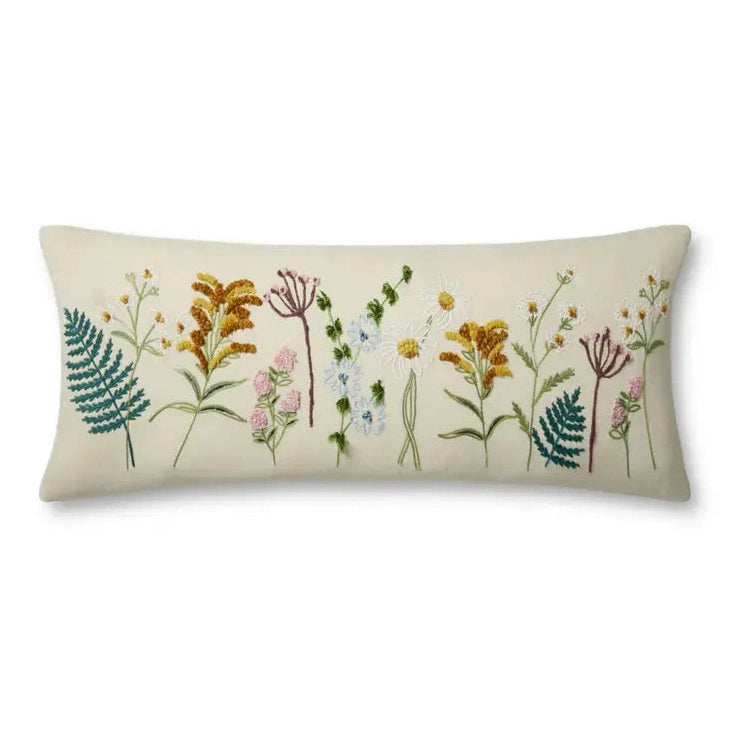 Wildflowers Bolster Pillow