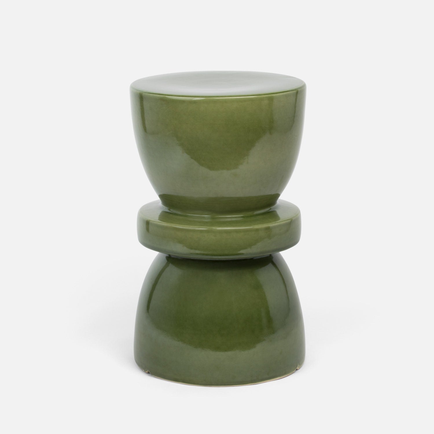 Made Goods Binx Stool in Green Gloss