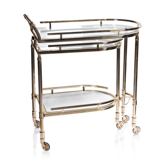 Gold Bar Cart