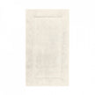 Graccioza Egoist bath mat in fog color, plush and absorbent, featuring textured surface for slip resistance.