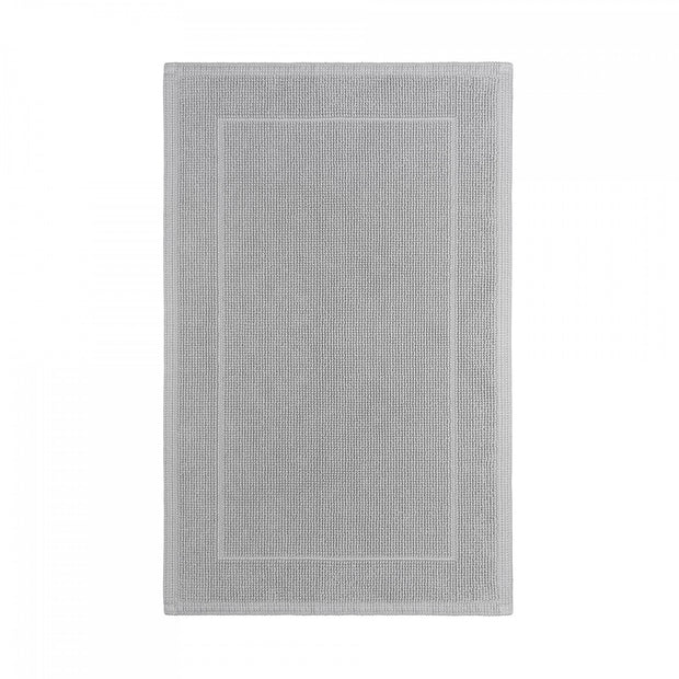 Gray Graccioza Egoist Bath Mat with plush, absorbent texture perfect for a luxurious bathroom.
