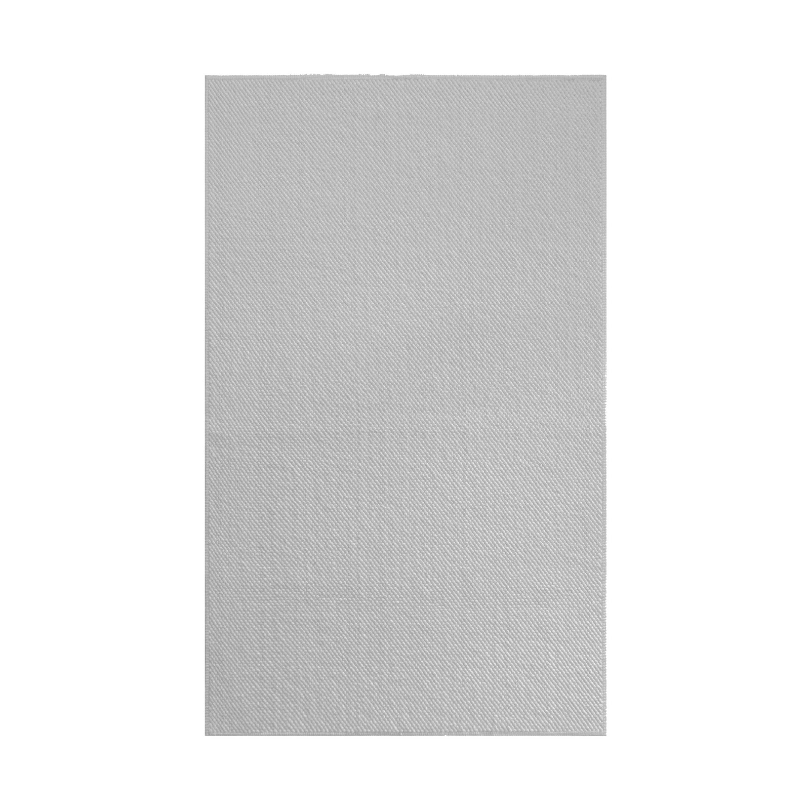 Graccioza Pearls bath mat in fog color, 24x39 inches, plush fabric with pearl-like design for bathroom decor.