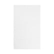 Gray Graccioza Pearls bath mat with textured surface, 24x39 inches, soft and absorbent for bathroom decor.