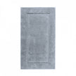 Graccioza Egoist bath rug in white, 28x47 inches, plush and absorbent for bathroom comfort and style