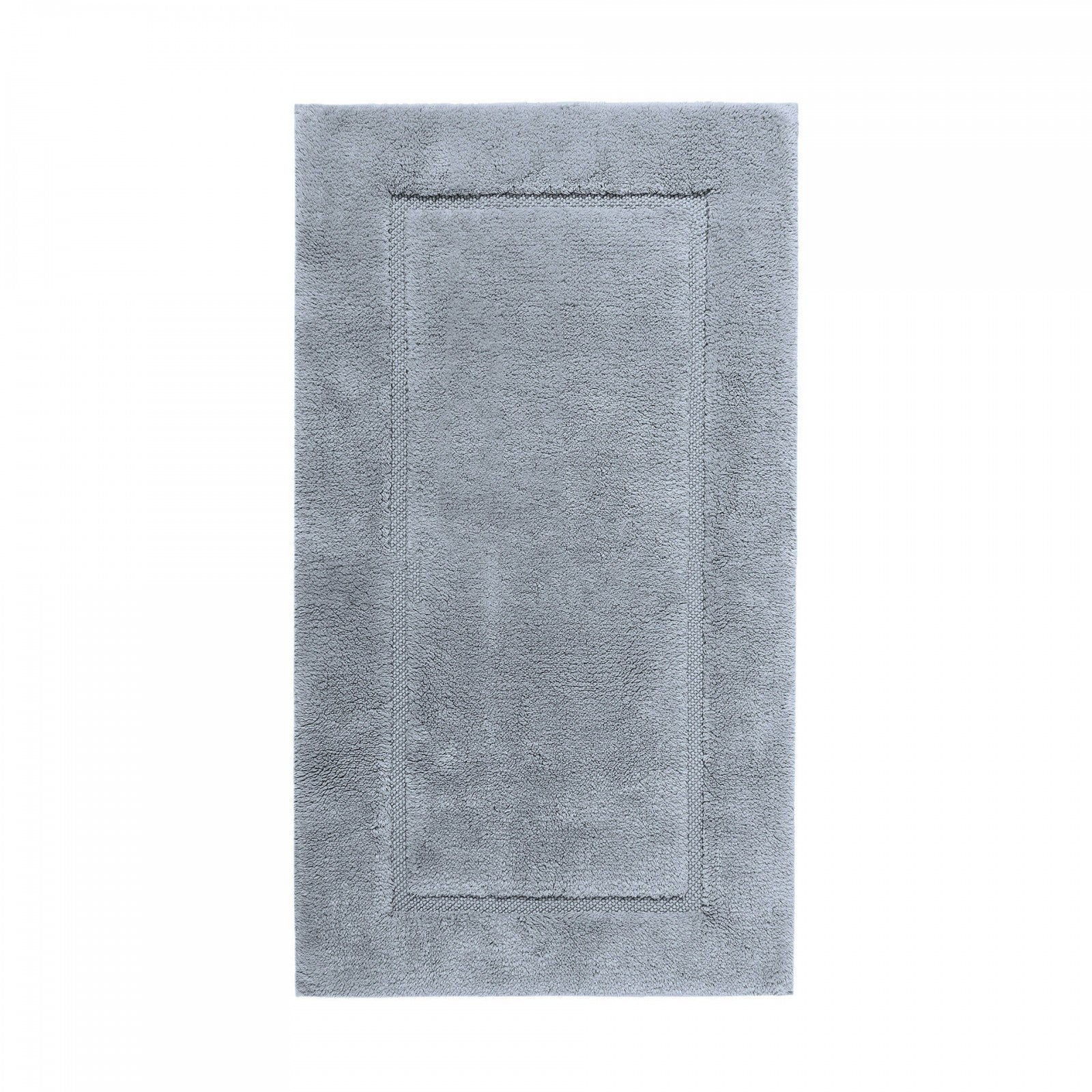 Graccioza Egoist bath rug in white, 28x47 inches, plush and absorbent for bathroom comfort and style