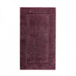 Graccioza Egoist bath rug in white, 28x47 inches, soft plush fabric with textured pattern, ideal for bathroom decor and comfort