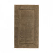 Soft, plush Graccioza Egoist bath rug in white with textured pattern, measuring 28x47 inches, ideal for bathroom comfort.