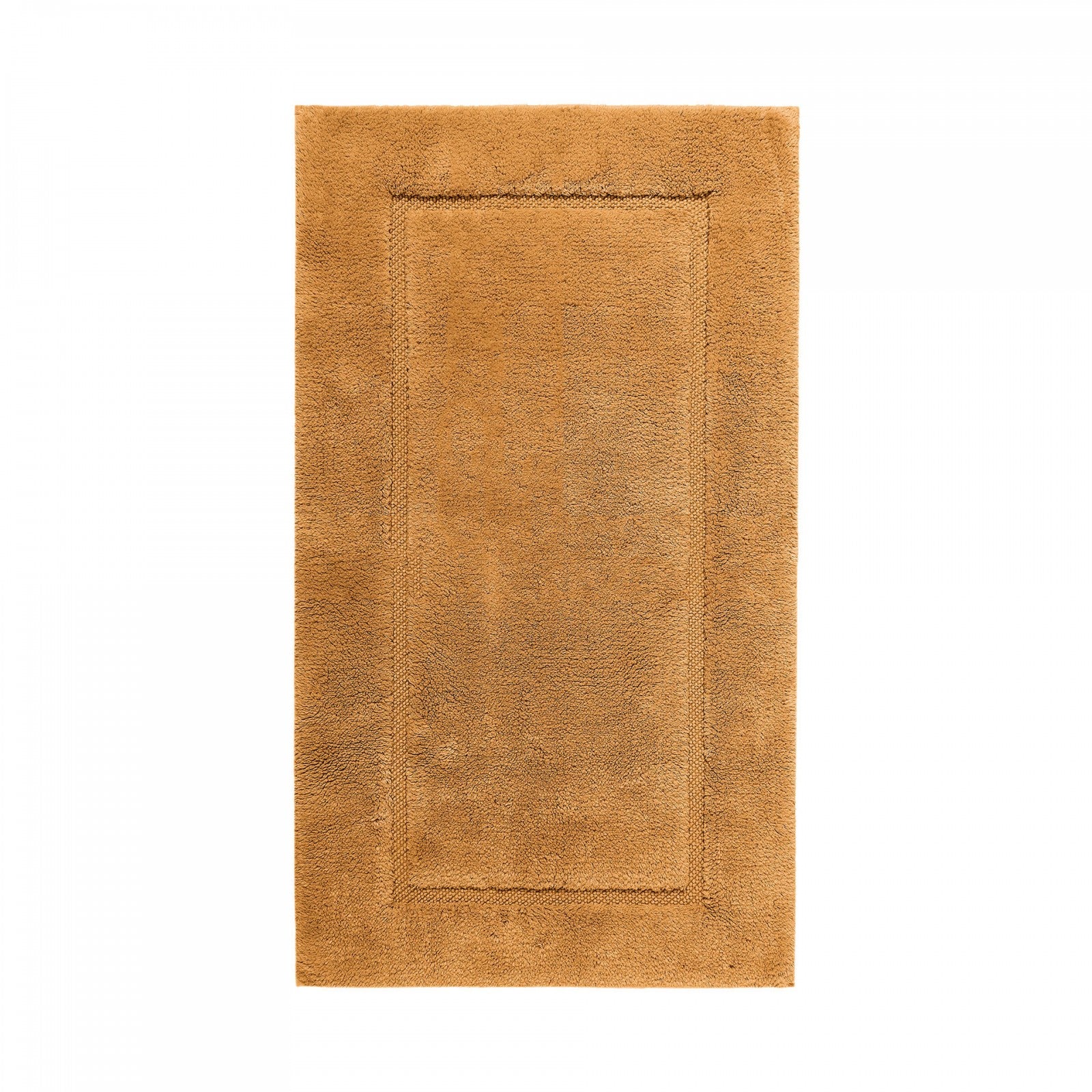 Graccioza Egoist bath rug in white with textured pattern, 28x47 inches, plush and absorbent for bathroom comfort.