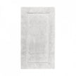 Graccioza Egoist bath rug in 28x47 inches with plush, absorbent fabric, ideal for bathroom decor and comfort.