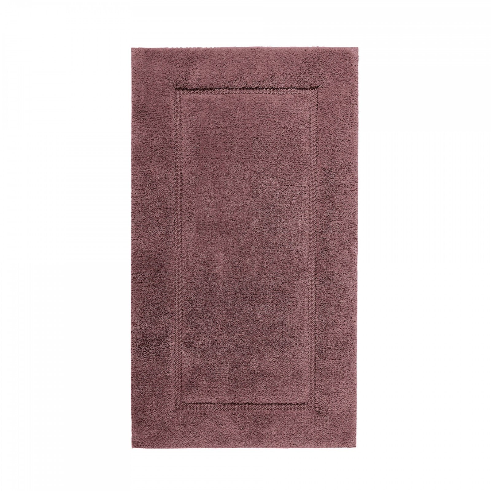 Graccioza Egoist bath rug in white with plush, absorbent fabric, measuring 28x47 inches, ideal for bathroom decor and comfort