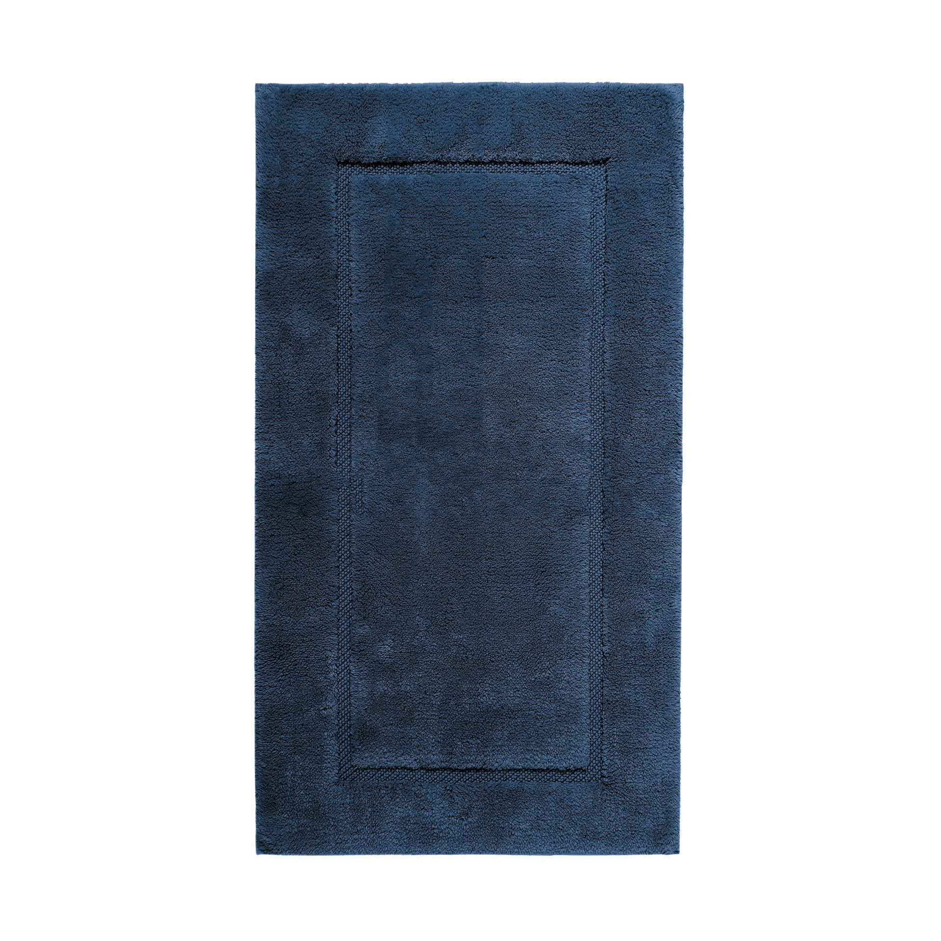 Graccioza Egoist bath rug in white, 28x47 inches, soft plush texture, suitable for bathroom decor and comfort.