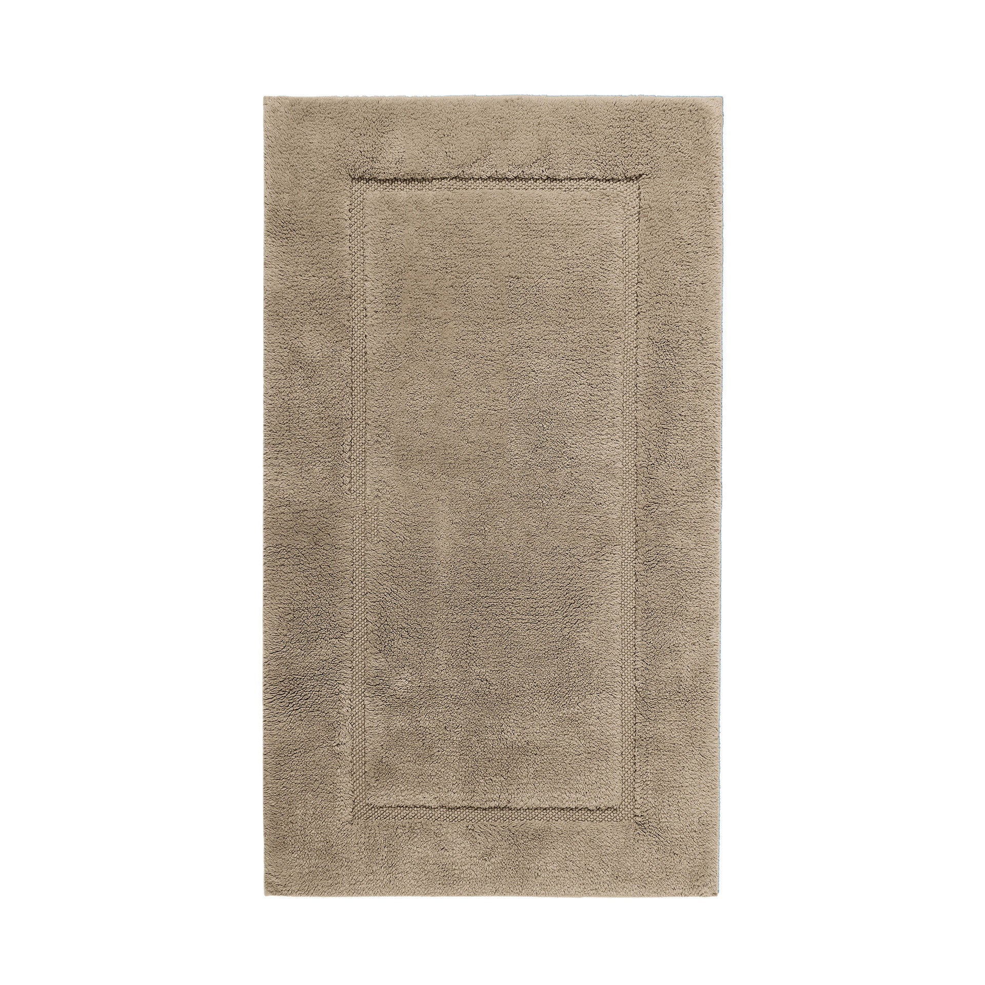 Graccioza Egoist bath rug in plush fabric, measuring 28x47 inches, with a soft, textured surface for bathroom comfort.