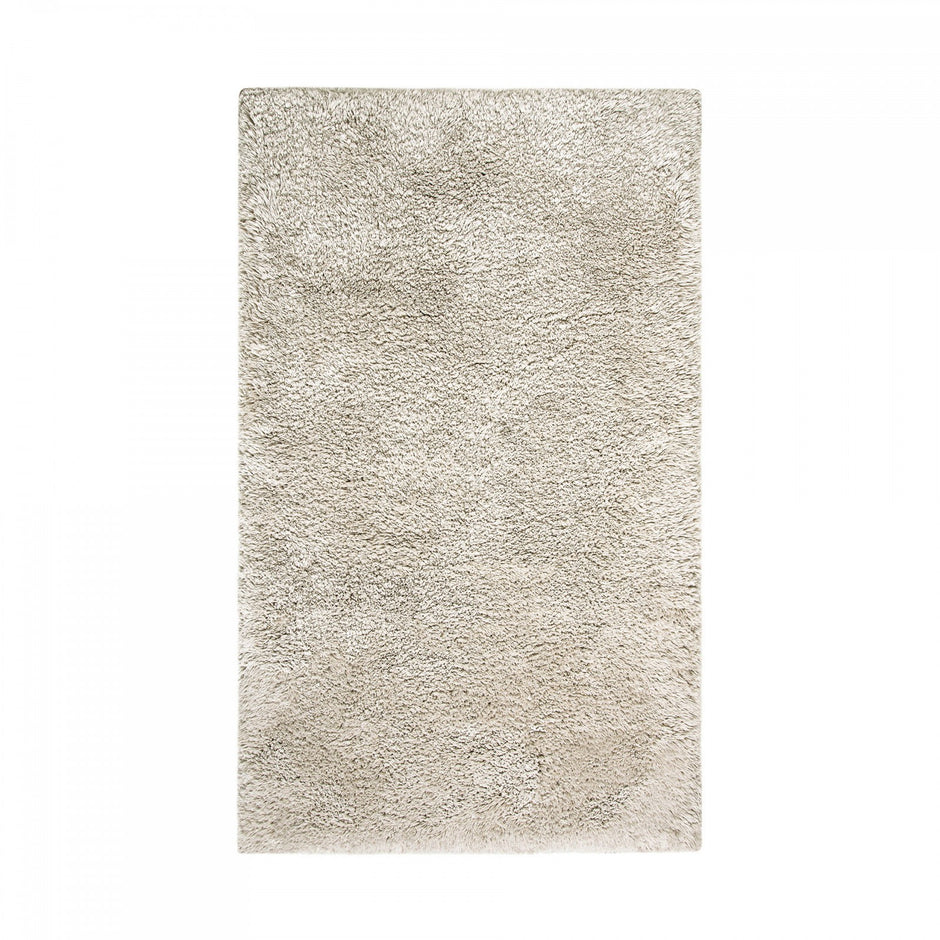 Graccioza Egoist Cloud memory foam bath rug 20x31 in natural color, plush and soft for bathroom comfort.