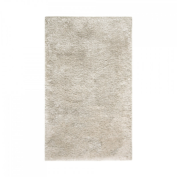 Graccioza Egoist Cloud memory foam bath rug 20x31 in natural color, plush and soft for bathroom comfort.
