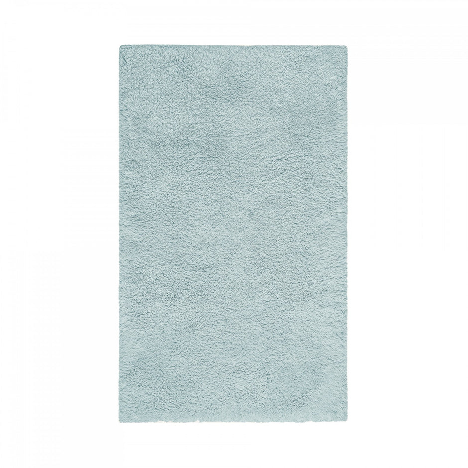 Graccioza Egoist Cloud memory foam bath rug in natural color, 20x31 inches, soft and plush for luxurious bathroom comfort