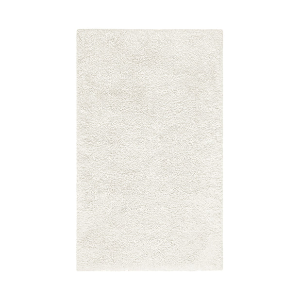 Graccioza Egoist Cloud memory foam bath rug in natural color, 20x31 inches, soft and plush for bathroom comfort.