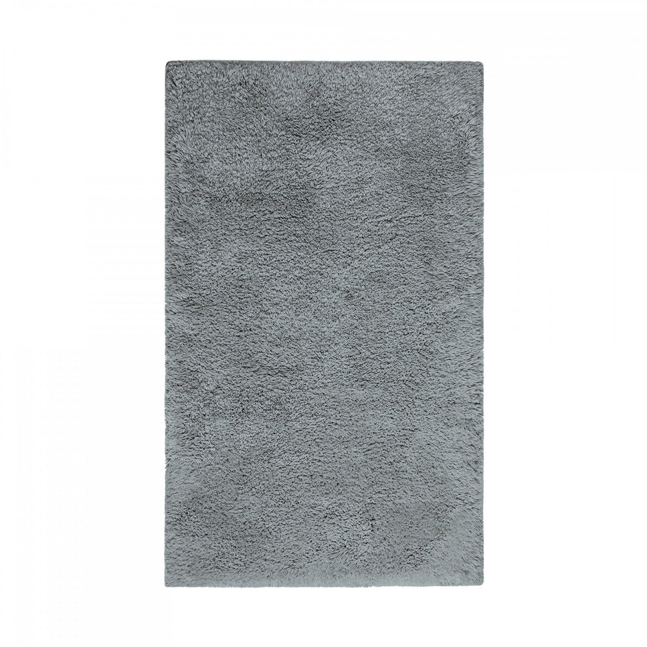Graccioza Egoist Cloud memory foam bath rug in natural color, 20x31 inches, plush and soft for bathroom comfort