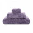 Graccioza Egoist hand towel with soft, plush fabric and elegant design, displayed folded on a white surface.
