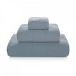 Gray Graccioza Pearls Bath Towel made of soft, plush fabric with a textured pearl pattern for luxurious comfort.