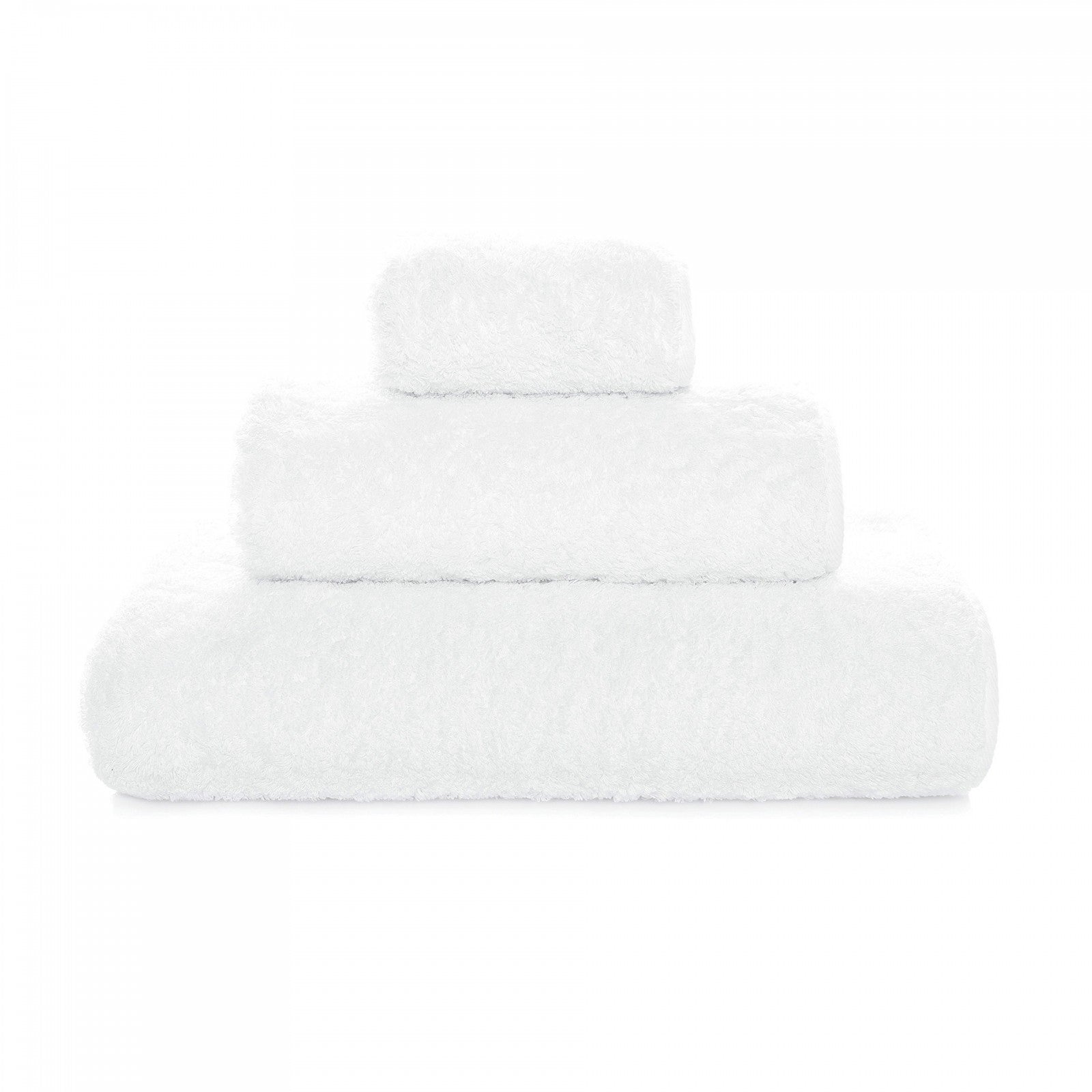 Gray Graccioza Egoist Hand Towel with soft, plush fabric and subtle branding, perfect for bathroom or guest use.
