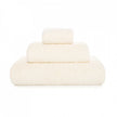 Gray Graccioza Egoist washcloth with soft terry fabric, shown on a neutral background, highlighting its plush texture and quality.