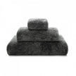 White Graccioza Egoist hand towel with soft, plush fabric, folded neatly to showcase its luxurious texture and quality.
