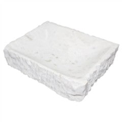 White Marble Rectangular Bowl