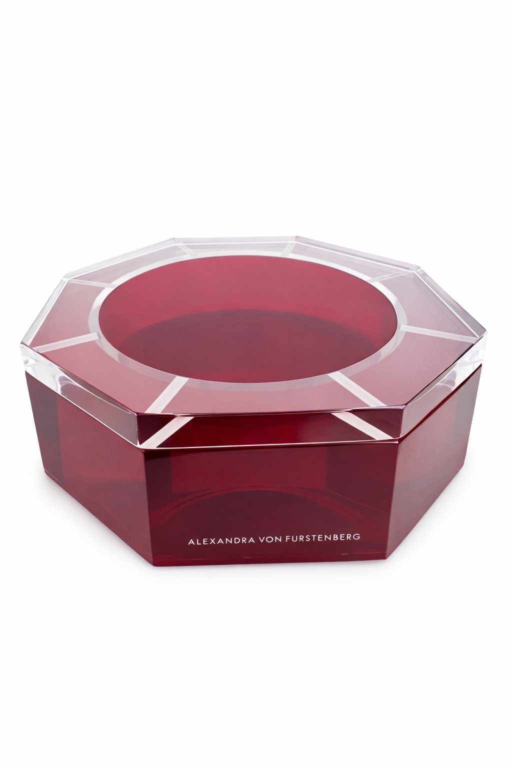 AVF Acrylic Mexican Train Hub Box Ruby - Maaribu