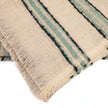 Natural blue Uniq'uity Becker decor pillow, 19x19 inches, with soft fabric and stylish design for home decor.