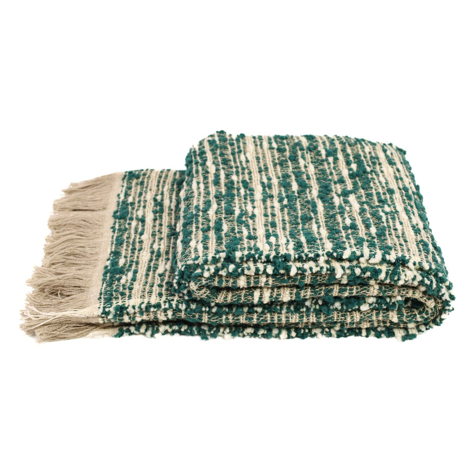 Teal Uniq'uity Klimt throw pillow, 71 x 59 inches, decorative textile with artistic design, perfect for home decor.