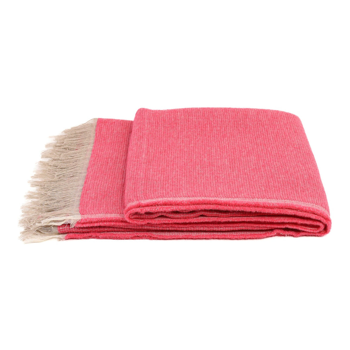 White Uniq'uity Allen throw blanket, soft and cozy throw blanket from In Stock Uniq'uity, displayed flat for comfortable lounging.