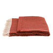 White Uniq'uity Allen throw blanket, soft and cozy throw blanket with subtle texture, perfect for adding warmth to any space.