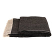 White Uniq'uity Allen throw blanket featuring soft, cozy fabric perfect for adding comfort to any living space.