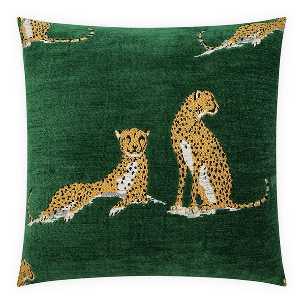 D.V. Kap Home Pillow Big Iris Emerald