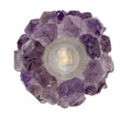 Petite Votive Amethyst candle holder by Kathryn McCoy featuring a small, purple glass design for decorative candle display.