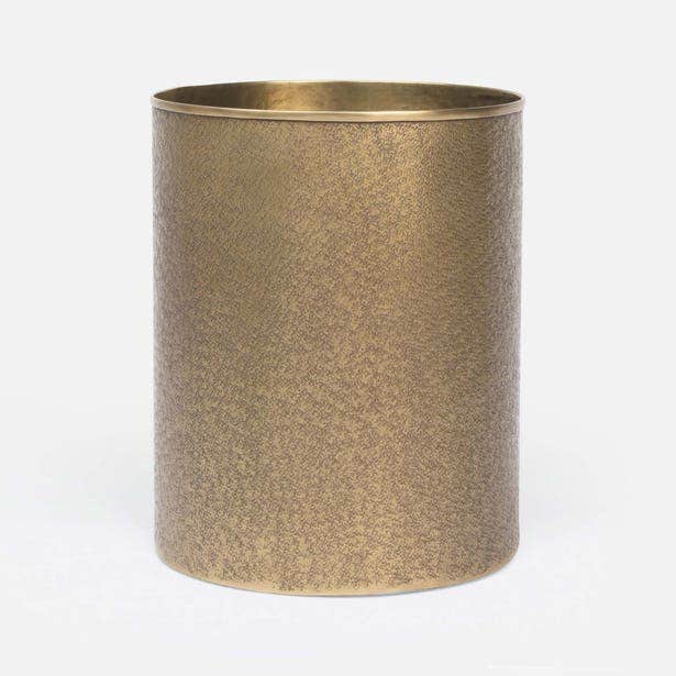 Pigeon & Poodle Kenitra Round Wastebasket - Maaribu
